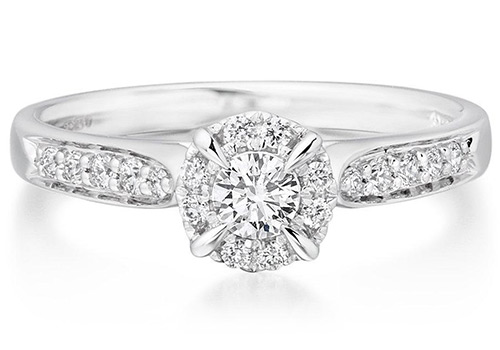 Cluster Engagement Rings