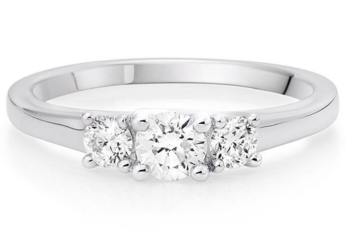 Three Stone Engagement Rings